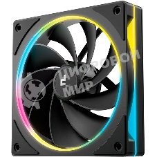 Вентилятор для корпуса Deepcool FL12R SE Reverse ARGb 120х120x25 черный 4-pin 28.67дБ (упак.:1шт) (R-FL12RSE-BKAPN1-G) Ret
