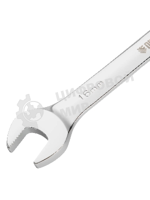 Ключ комбинированный Denzel, с трещеткой, 16 мм