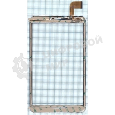 Сенсорное стекло (тачскрин) RP-451A-8.0-FPC-A2, золотое