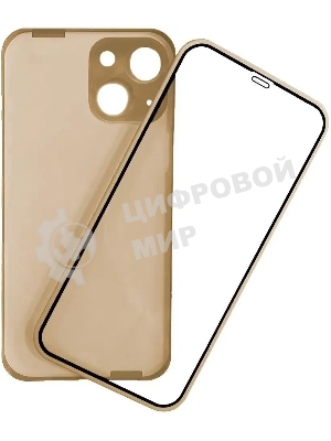 Чехол (клип-кейс) Gresso Smart Slim 360, для Apple iPhone 13, золотистый gr17smt502