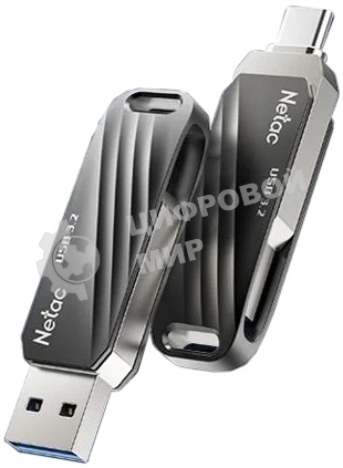 Флешка USB Netac US11 32Gb USB 3.0+TypeC Dual Flash