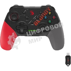 Геймпад A4Tech Bloody GPW50 Sports черный/красный USB Беспроводной виброотдача обратная связь