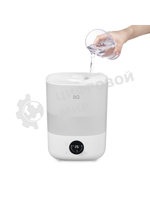 Увлажнитель воздуха BQ HDR1009 белый, ультразвуковой, 25 Вт, 4 л