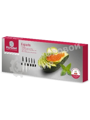 Набор ножей кухонных Espada 6 предм., высококач.нерж.сталь, RD-324