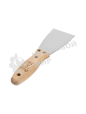 Шпательная лопатка Matrix из нержавеющей стали, 60 мм, буковая рукоятка, EFP