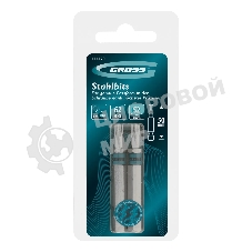 Бита Gross Torx 20х50 мм, сталь S2, шестигр., 2 шт.