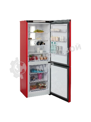 Холодильник Бирюса B-H920NF красный двухкамерный 210/100 л морозилка снизу, No Frost