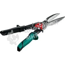 Ножницы по металлу KRAFTOOL Alligatorпрямые удлиненные, Cr-Mo, 290 мм