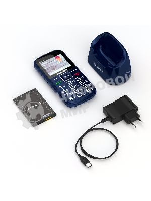 Мобильный телефон Maxvi B5ds up синий