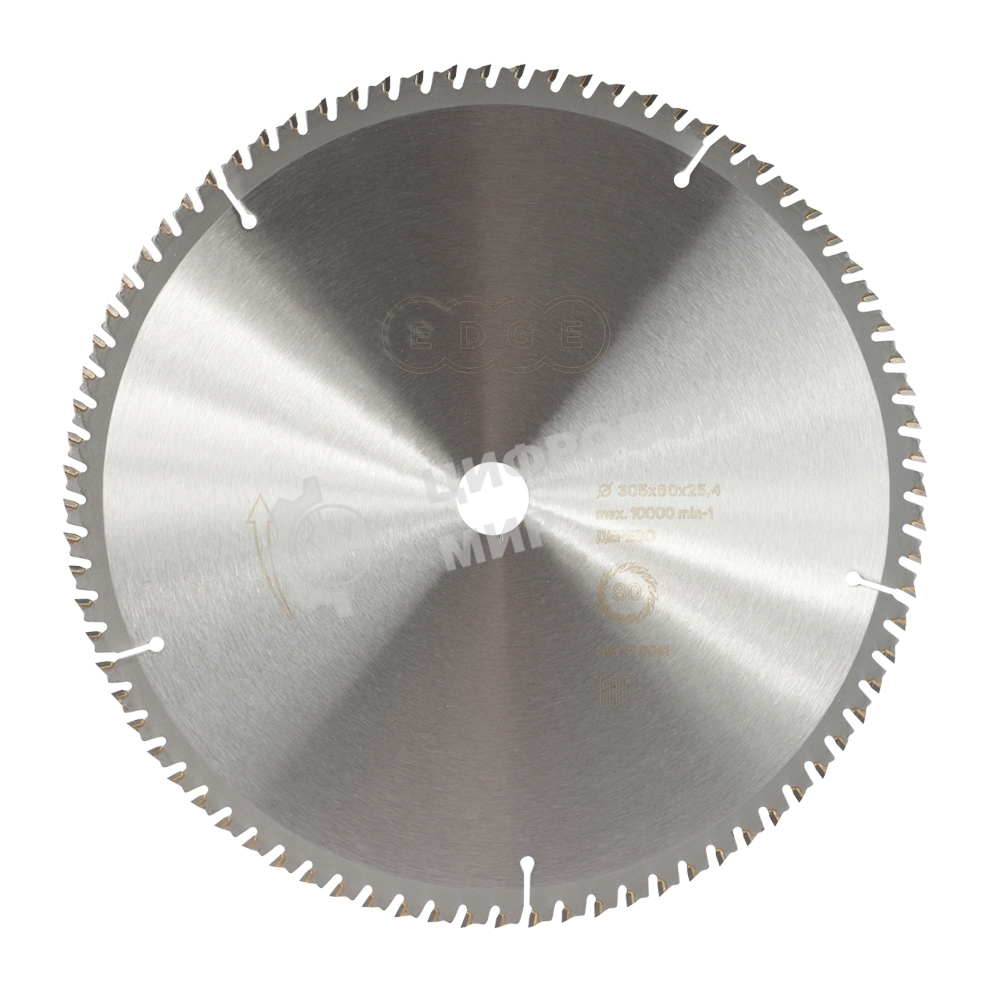 Диск EDGE by PATRIOT пильный по дереву 305x80x25,4 для торцовочной пилы