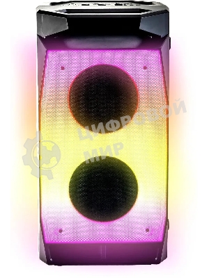 Колонка портативная Ural Молния 900 черный 90W 2.0 BT/3.5Jack 4000mAh