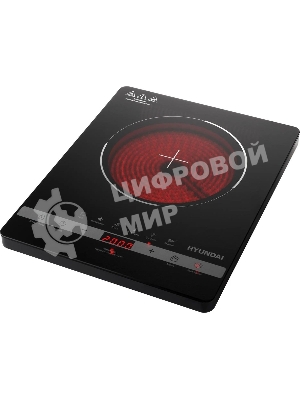 Плита Индукционная Hyundai HYC-0120 черный стеклокерамика (настольная)