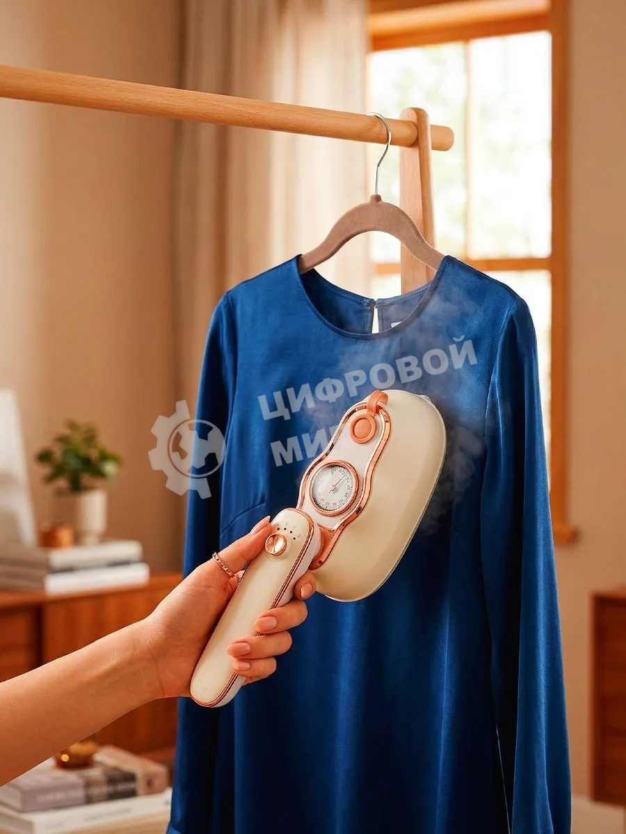 Отпариватель Eltronic 999-03 бежевый, 1700 Вт, 20 г/мин, 200 мл