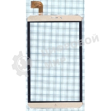 Сенсорное стекло (тачскрин) RP-451A-8.0-FPC-A2, золотое