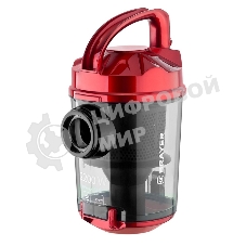 Пылесос BRAYER BR4202 черный/красный, 420/2200 Вт, уборка сухая, пылесборник контейнер 2.5 л