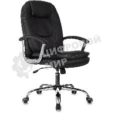 Кресло Бюрократ CH-868SL черный, экокожа