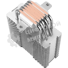 Кулер для процессора Thermalright Burst Assassin 120 SE черный/серебристый (4-pin PWM, 148мм, Al/Cu, 6x6мм, 1x120мм, 66.17CFM, 25.6dBA, 1550RPM, S: 1851/1700/1200/115X, AM5/AM4)