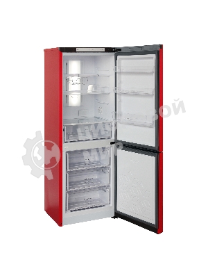 Холодильник Бирюса B-H920NF красный двухкамерный 210/100 л морозилка снизу, No Frost