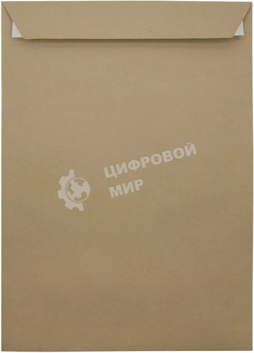 Пакет почтовый Silwerhof Eco 381227.25 C4, 229x324 мм, силиконовая лента крафт 130 г/м2 (pack:25pcs)