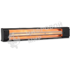 Обогреватель инфракрасный Starwind SHIRC-1020, черный, кварцевый, 2000 Вт, 25 м2