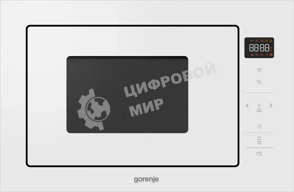 Микроволновая печь Gorenje BM251SG2WG 25 л, 900 Вт, белый (встраиваемая)