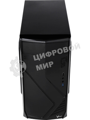 Компьютерный корпус Aerocool/Formula Cs-102 (mATX, без БП, 1x USB3.0, 1x USB2.0) черный