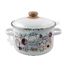 Кастрюля Appetite 1RD161М Roses эмалированная сталь 2 л 60070377