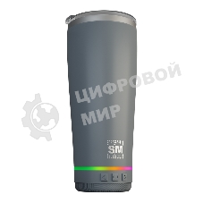 Термокружка с портативной колонкой Soundmax SM-TC001 серый