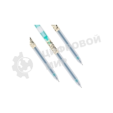 Ручка гелевая Deli A119-GN прозрачный, зеленые чернила, линия 0.5мм