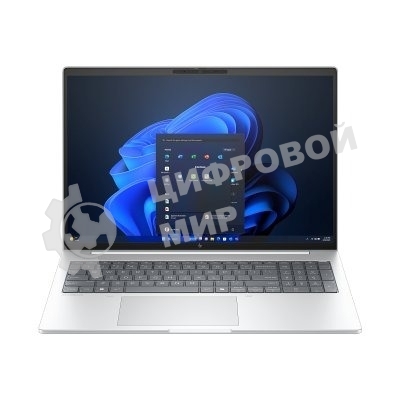 Ноутбук Hewlett-Packard UMA Ultra 7 255U 8 16 inch G1i/16.0 WUXGA UWVA 300 WWAN 5MP IR ISP+ 60Hz bnt Panel/16Gb (1x16Gb) DDR5 5600 SO-DIMM Memory/512Gb PCIe NVMe Value/Dual AryMic 5MP USB2 IR AI WFOVCamera/Clickpad