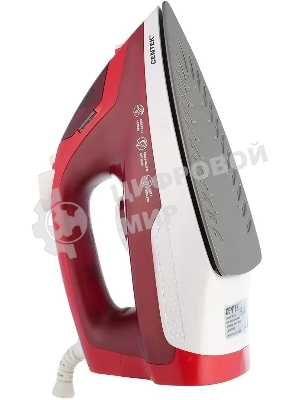 Утюг Centek СТ-2347 пурпурный/белый, 1800 Вт, 20 г/мин, 80 г/мин, 200 мл