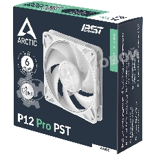 Вентилятор для корпуса Arctic Cooling ARCTIC P12 Pro PST белый - retail