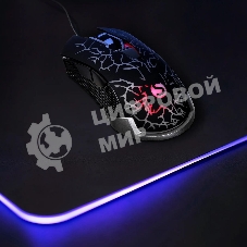 Мышь проводная SunWind SW-M705G черный, 3600 dpi, USB, кнопки - 6