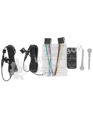 Автомагнитола Prology CMX-235, 1 DIN, Bluetooth, USB Type-A, AUX, пульт ДУ