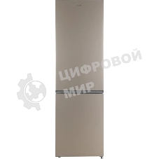 Холодильник Candy CFN6200G золотистый двухкамерный 243/91л морозилка снизу, No Frost