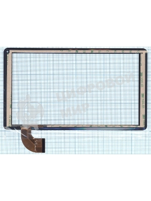 Сенсорное стекло (тачскрин) SG6138A-FPC_V2-1, черное