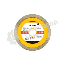 Диск алмазный отрезной сплошной Kranz 115x22.2 мм