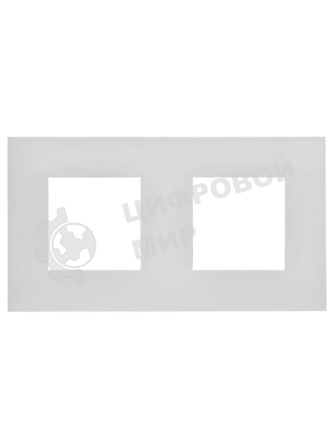 Рамка 2-ая SK-F02W IEK SKANDY Арктический белый