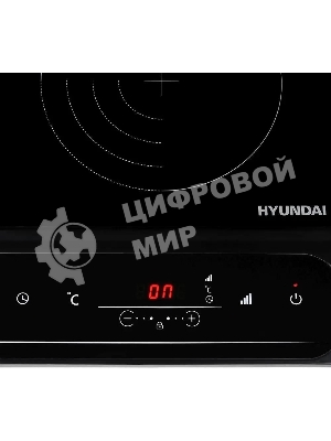 Плита настольная электрическая Hyundai HYC-0107 черный стеклокерамика (настольная)