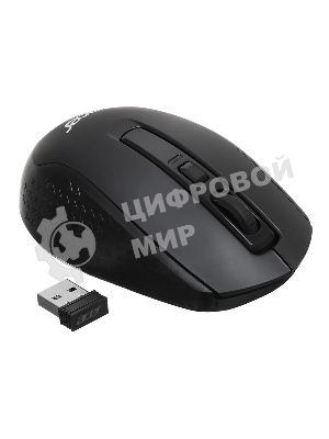 Мышь беспроводная Acer OMR070 черный, 1600 dpi, радиоканал, Bluetooth, USB, кнопки - 6