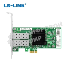 Сетевая карта LR-Link NIC PCIe x1, 2 x 1G SFP, Intel i350 chipset