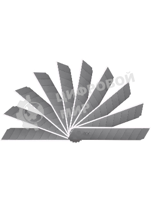 Лезвия Deli E78000 Expert, ширина лезвия 18 мм, сталь (упаковка: 10шт) пластиковая коробка