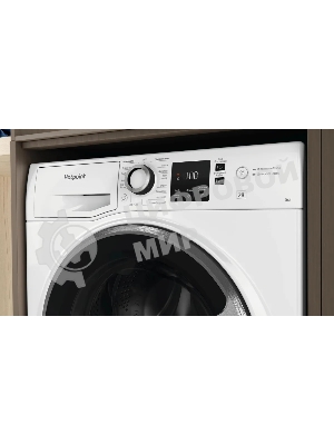 Стиральная машина Hotpoint NUS 5015 S RU белый, загр.фронтальная, макс.: 5 кг, 1000 об/мин, класс: А