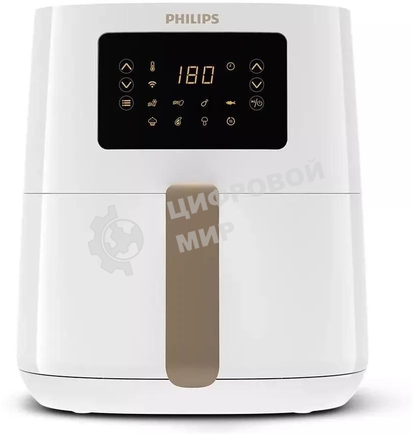 Аэрогриль Philips HD9255/30 белый, 1400 Вт, 4.1 л, сенсор, 7 программ