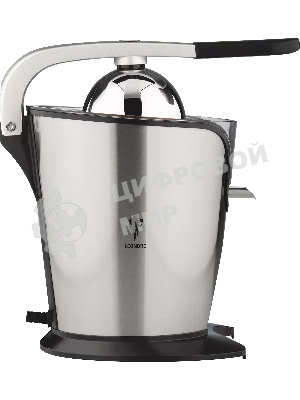 Соковыжималка LEONORD LE-1727 серебристый/черный, цитрусовая, 250 Вт, механическое