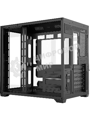 Компьютерный корпус Bloody CC-122 черный без БП ATX 10x120мм 1xUSB2.0 1xUSB3.0 audio