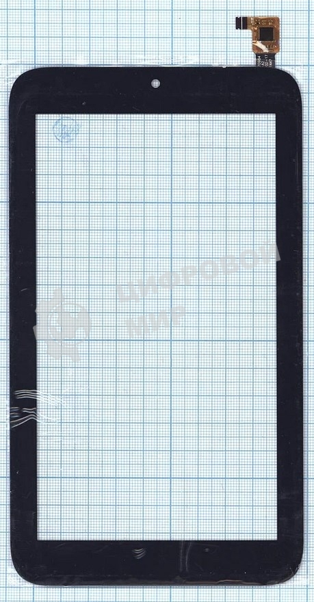 Сенсорное стекло (тачскрин) LCGP070984 REV-A2, черное