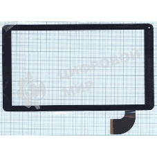 Сенсорное стекло (тачскрин) SG6138A-FPC_V2-1, черное