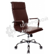 Кресло Бюрократ CH-993/brown коричневый, экокожа