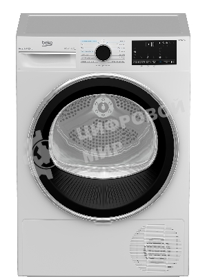 Сушильная машина Beko B5T69233 белый, 9 кг, сушка - тепловой насос, программ - 15, 59.8 x 84.6 x 60.5 см